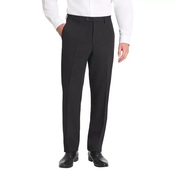 Chaps Men's Suit Separate Pant, Black, 34x32 - Picture 1 of 3